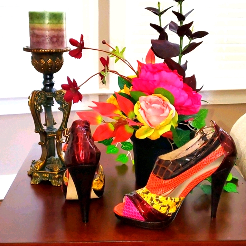 Heels Color Block